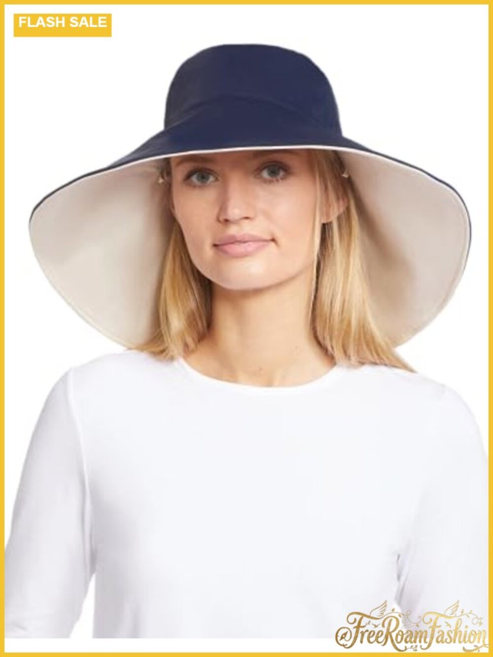 Solbari Ultra Wide Brim Sun Hat UPF 50+ Packable Outdoor